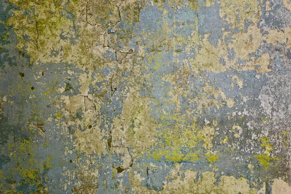Textura de pared. Antiguo muro grueso de hormigón sucio con pintura pelada —  Fotos de Stock