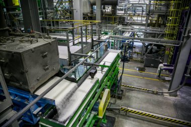 Kimyasal polimer fabrikası. Termoplastik toz üretimi