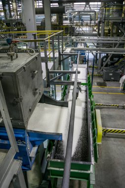 Kimyasal polimer fabrikası. Termoplastik toz üretimi