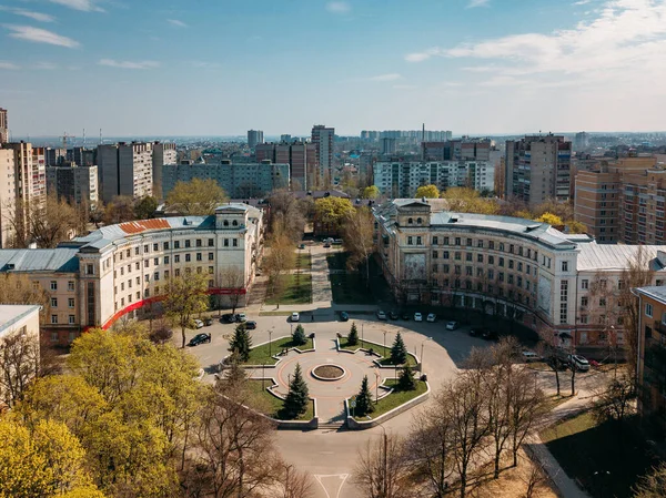 Voronezh Tarihi Mimari Topluluğu Hava Görüşü — Stok fotoğraf