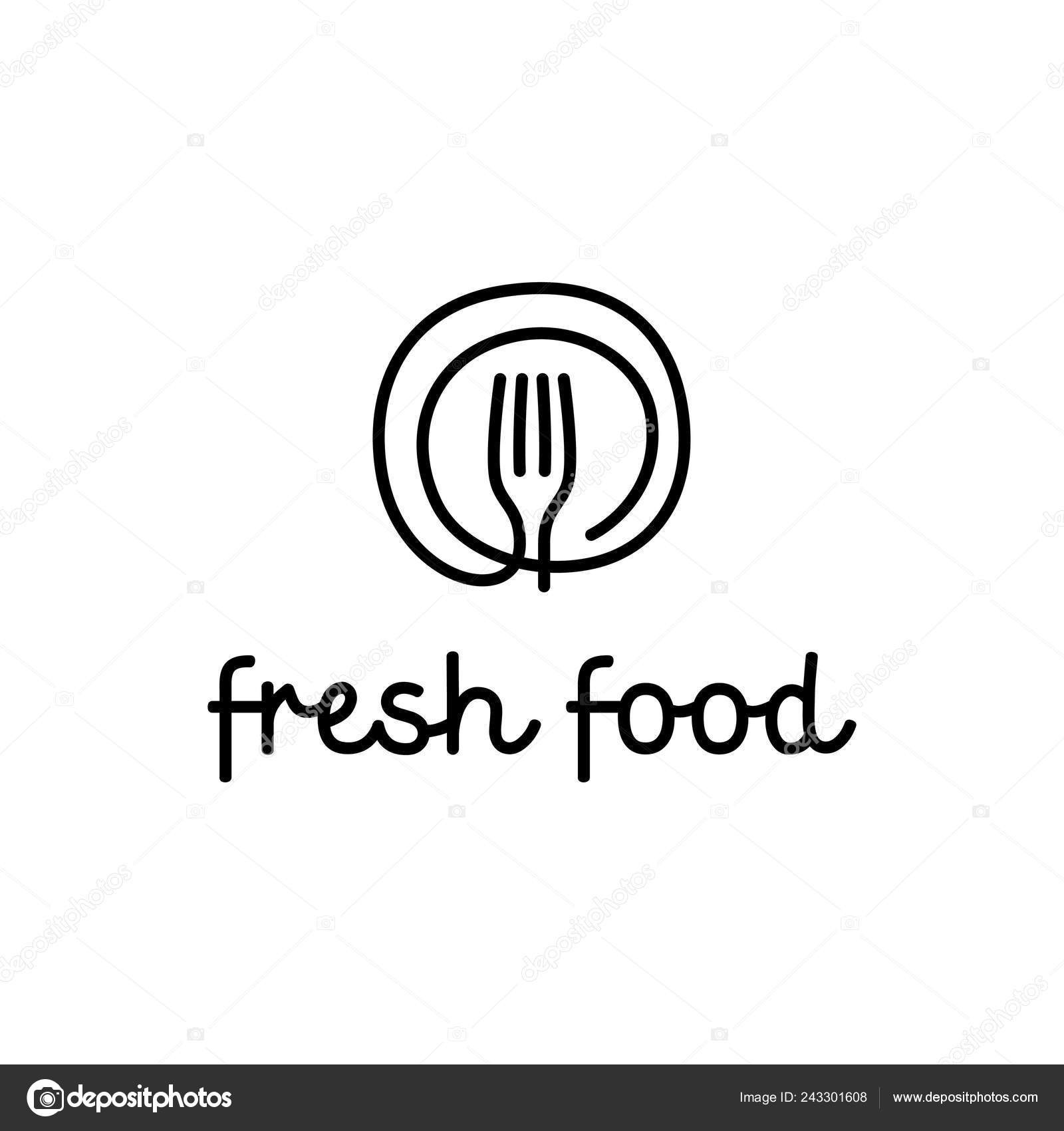 Images Fresh Food Logo Fresh Food Logo Design Template Vector