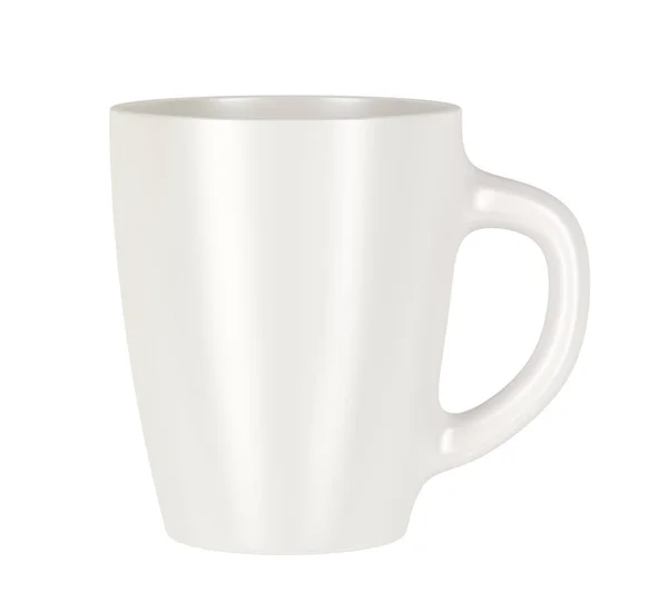 Ceramic mug isolated on white — Stock Photo, Image