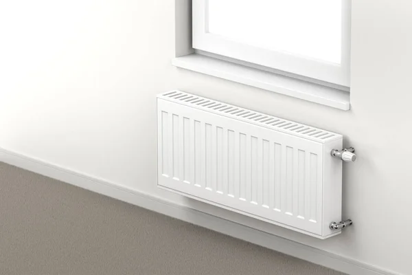 Centrale verwarming radiator — Stockfoto