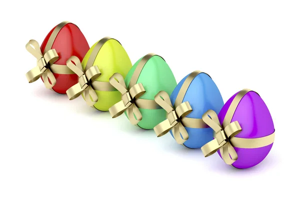 Colorful Easter eggs — Stock Photo, Image