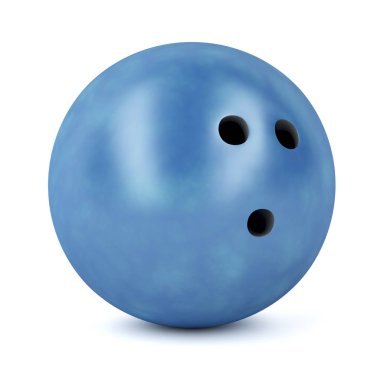 Mavi bowling topu