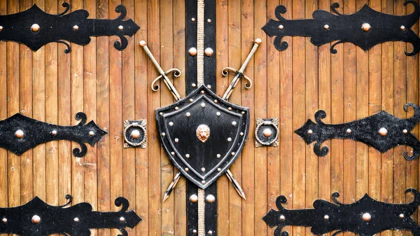 Puerta Madera Antigua —  Fotos de Stock