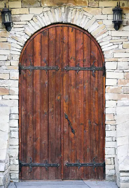 door and forged product close-up