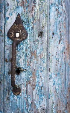 Eski kapı kolu, makro 