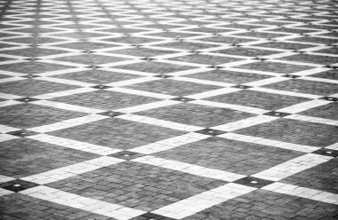 Bir desen içinde eski renk kaldırımı