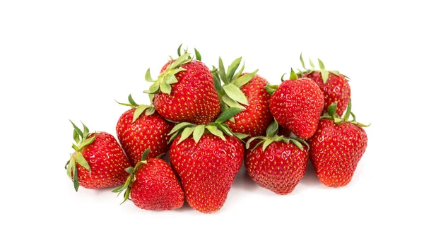 Erdbeere Auf Weißem Hintergrund — Stockfoto