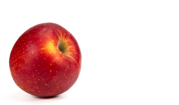 Red Apple White Background — Stock Photo, Image