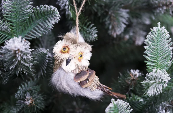 Juguete Retro Árbol Navidad — Foto de Stock