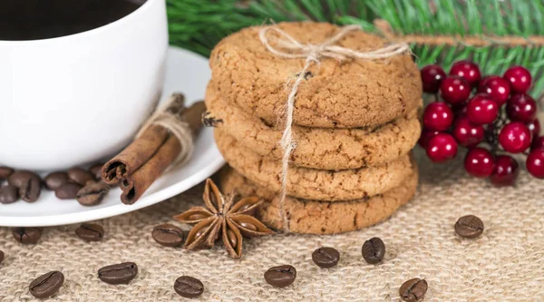 Sabroso Pan Jengibre Con Leche —  Fotos de Stock