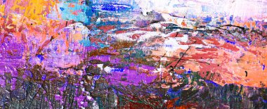 Yağlı boya dokusu, kapat