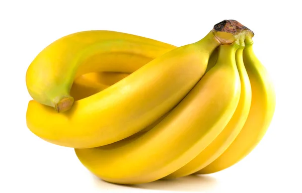 Bananas White Background — Stock Photo, Image