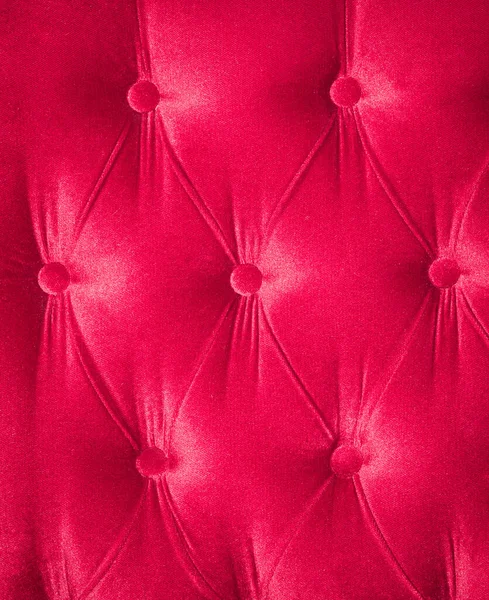 Tecido Veludo Vermelho Textura Fundo Padrão Closeup — Fotografia de Stock