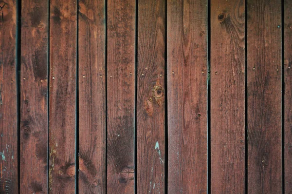 Fond de vieilles planches parallèles en bois — Photo
