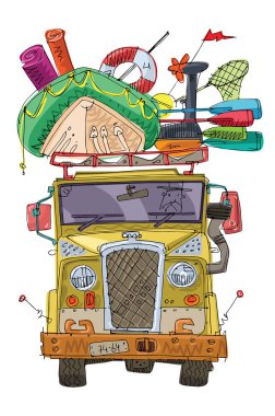 Sevimli bir vintage Suv