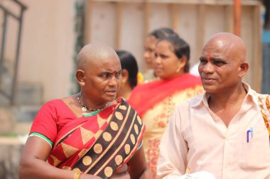Yeni Delhi, Hindistan Hint çift sokakta