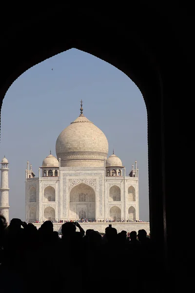Taj Mahal Agra India Février 2018 — Photo