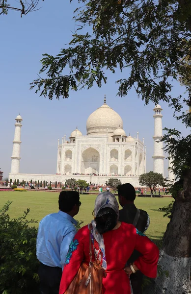 Taj Mahal Agra Inde Visites Touristiques Locales — Photo