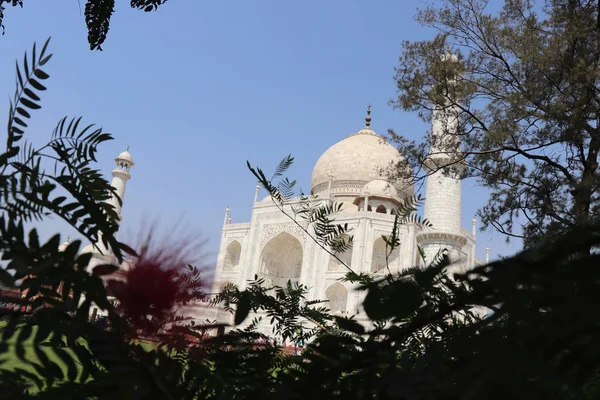 Taj Mahal Agra India Mars 2018 — Photo