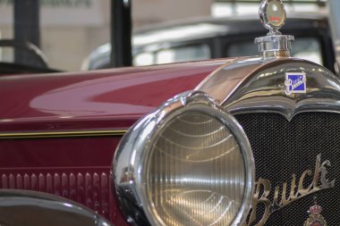 Eski vintage Buick araba Müzesi Belgrad Sırbistan kırklarda üzerinden