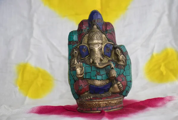 ガネーシュ ガナパティ公 ヴィナヤカ ヒンドゥー教の神 — ストック写真
