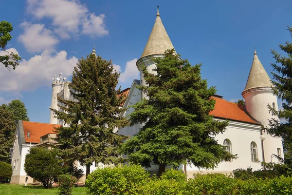 Castle Dundjerski Gebouwd 1919 Buurt Van Becej City Vojvodina Servië — Stockfoto