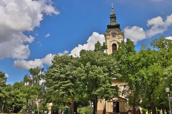 Cerkiew Nicola Serbii Crkva Svetog Nikole Wybudowana 1769 Roku Mieście — Zdjęcie stockowe