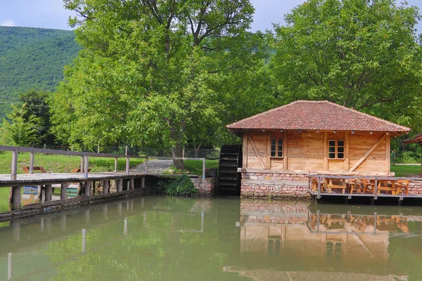 Traditionell Vattenkvarn Landsidan Serbien Nära Despotovac City Östra Serbien — Stockfoto