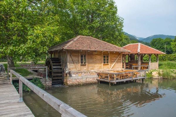 Traditionell Vattenkvarn Landsidan Serbien Nära Despotovac City Östra Serbien — Stockfoto