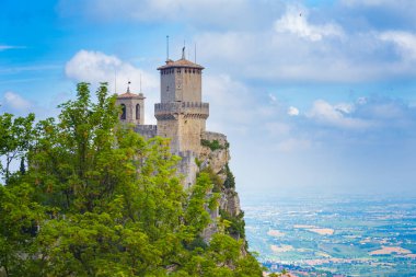 Rocca san marino en eski kale, della guaita