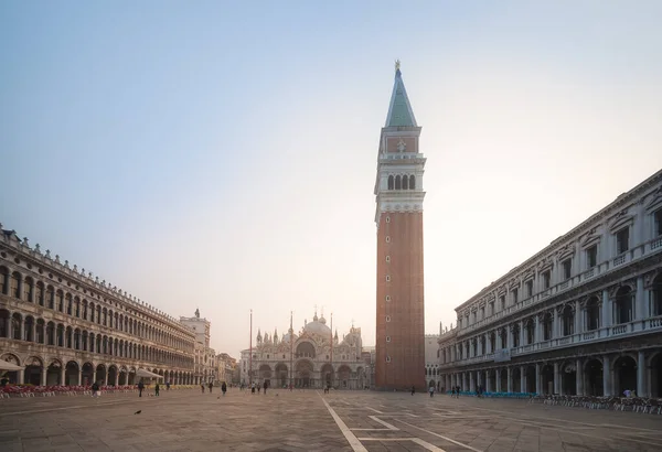 Piazza San Marco ráno — Stock fotografie