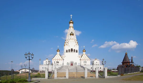 Kostel Všech Svatých Minsku Bělorusko — Stock fotografie