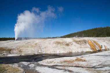 Yellowstone Ulusal Parkı 'ndaki Firehole Nehri