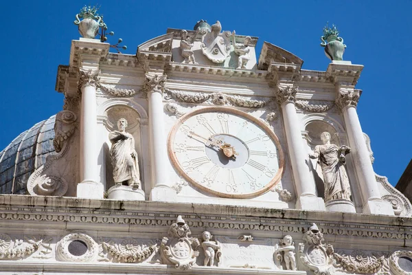 Fassade Des Dogenpalastes Venedig Italien — Stockfoto