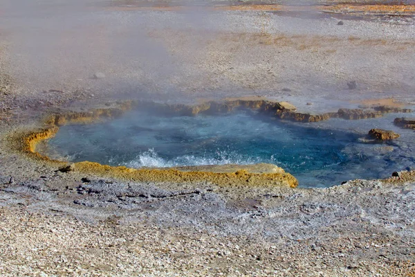 Colorful Hot Water Pool Yellowstone National Park Usa — Stock Photo, Image