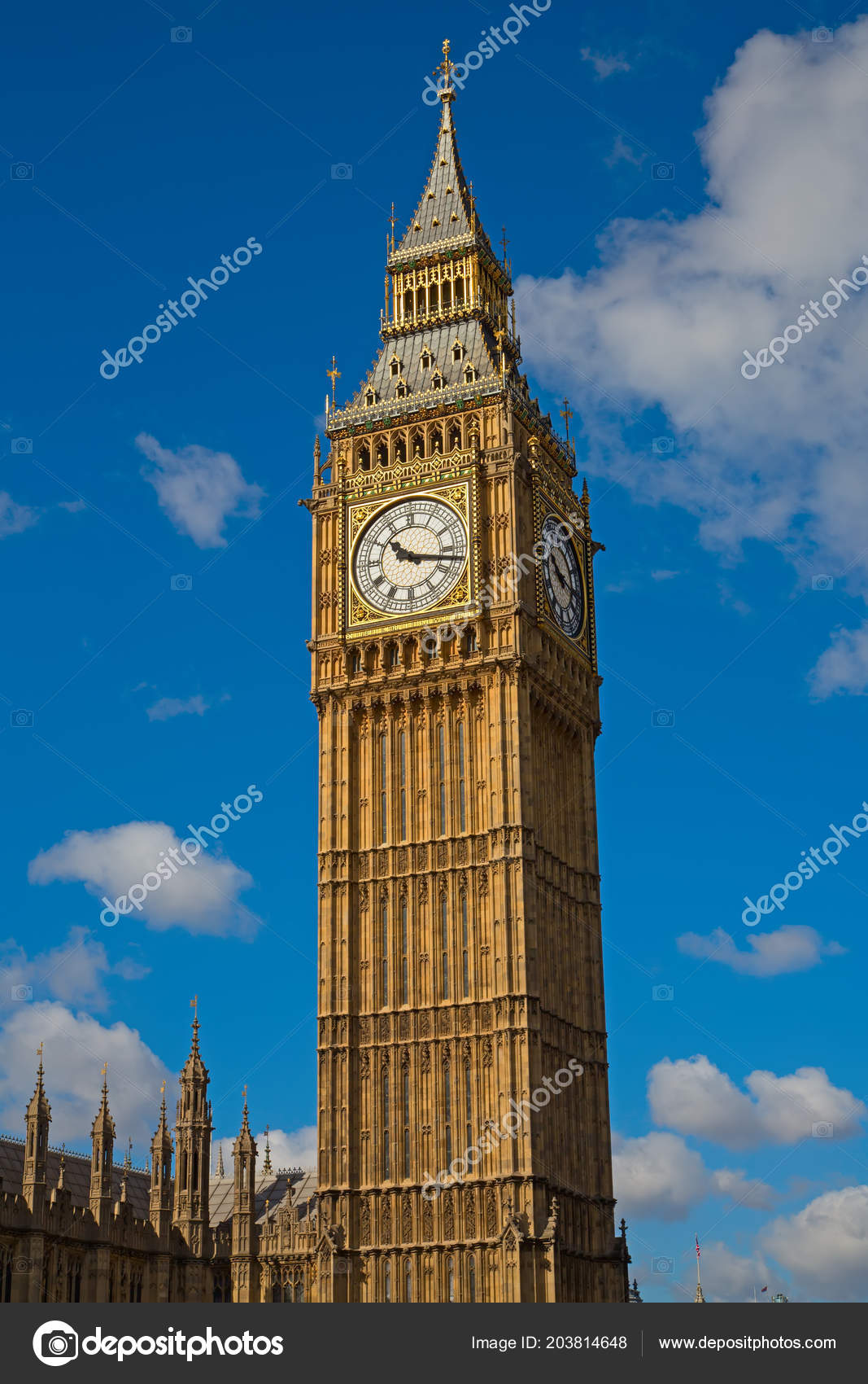 Famous Big Ben Clock Tower London Stock Photo By C Swisshippo