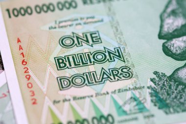 Yüksek enflasyondan sonra Zimbabwe 'nin banknotları