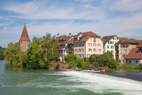 Старый Город Цюрихом Швейцария — стоковое фото