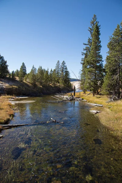 Yellowstone Ulusal Parkı 'ndaki Firehole Nehri