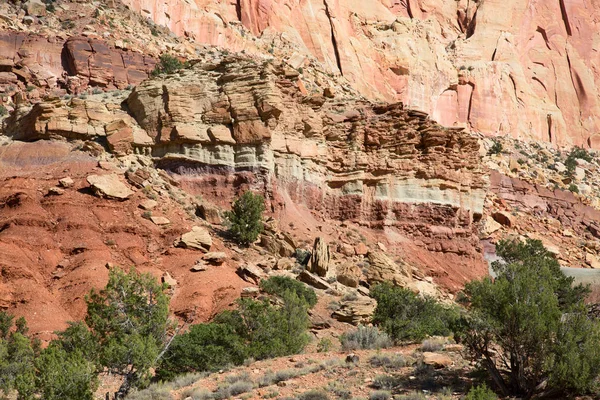 Park Narodowy Capitol Reef Utah Usa — Zdjęcie stockowe