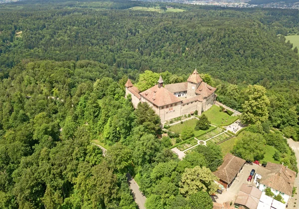 Kyburg Castle Located Zurich Winterthur Switzerland — Stock Photo, Image