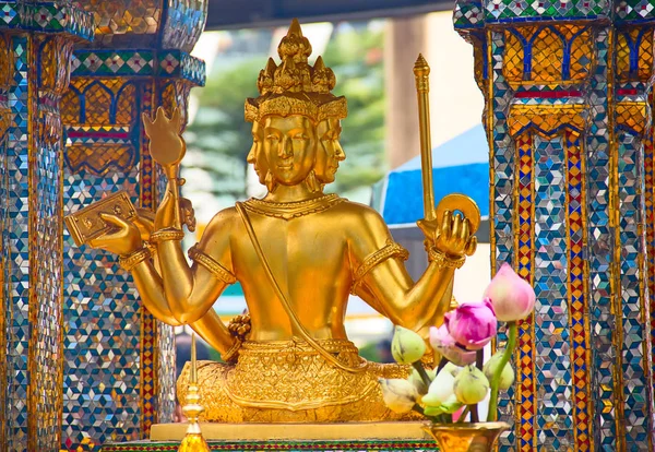 Erawan Schrein Bangkok Thailand — Stockfoto