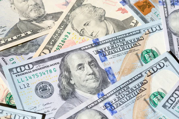 çeşitli ABD Doları banknot toplama