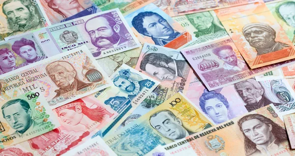 Güney Amerika banknotlarının çeşitliliği