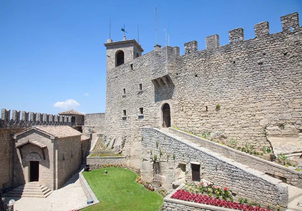 San Marino Antik Sur Görünümü — Stok fotoğraf