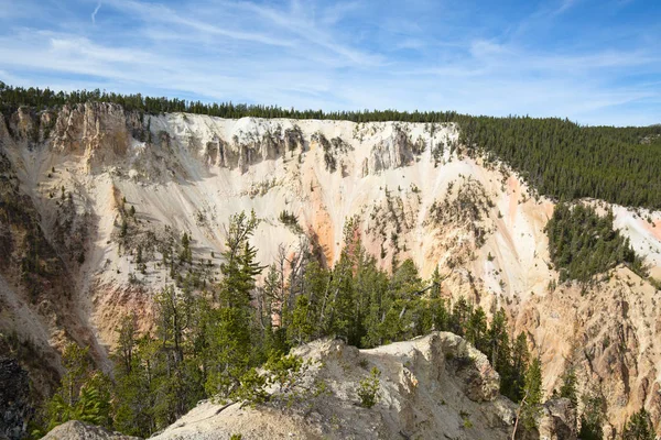 Kanion Yellowstone National Park Wyoming Stany Zjednoczone Ameryki — Zdjęcie stockowe