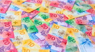 Yeni İsviçre banknotlarının koleksiyonu (2017 yılında yayınlandı))